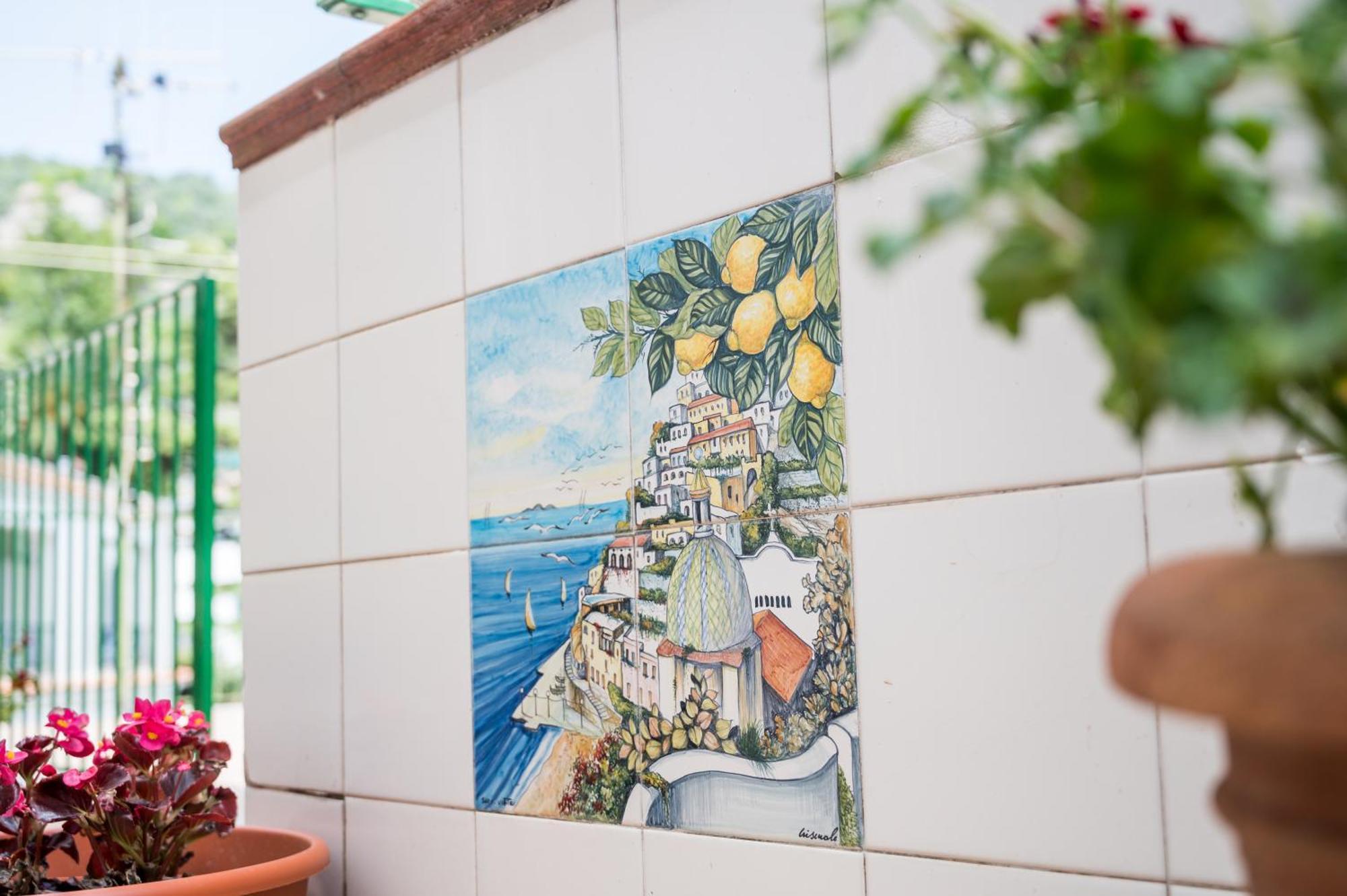 Terrazza Mediterranea Vietri Bagian luar foto